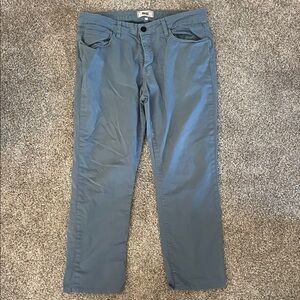 PAIGE Men's Slate Blue Chinos